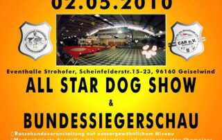Rasehundeschau Bayern in Geiselwind