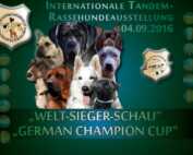 Premium Internationale Tandem-Rassehunde-Ausstellung 04.09.2016