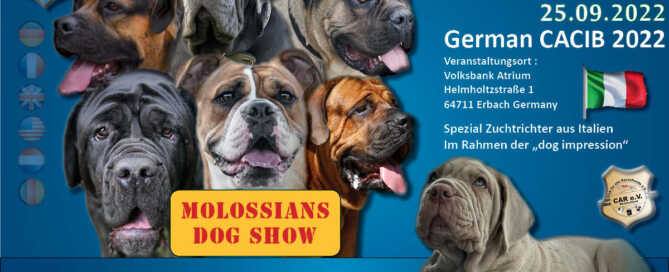 Welt-Sieger-Schau & German Champion Cup 2022 Molosser Schau