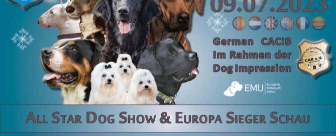INTERNATIONALE TANDEM-RASSEHUNDE-AUSSTELLUNG EISTREFF SHOW 09.07.2023