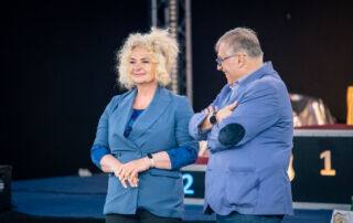 Richterin Frau Spiriev sowie des Präsidenten der ATIMANA Italien, Dr. Nello Crimaldi aus Neapel