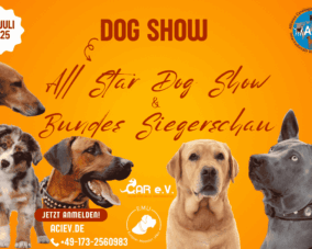 Einladung zur ACI e.V. Rassehunde-Ausstellung am 12. Juli 2025