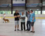 Richterkollegium und Ausstellungsleitung der ACI Tandem-Rassehunde-Ausstellung 2025 in Waldbronn