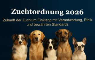 Banner zur Zuchtordnung 2026 der Alliance Cynologie International ACI e.V. mit Fokus auf verantwortungsvolle Hundezucht. mit Copilot erstellt.
