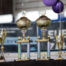 Best in Show Wanderpokale und Siegerpokale der Weltsieger Schau und des German Champion Cup 2026 bei der ACI Tandem-Rassehunde-Ausstellung.